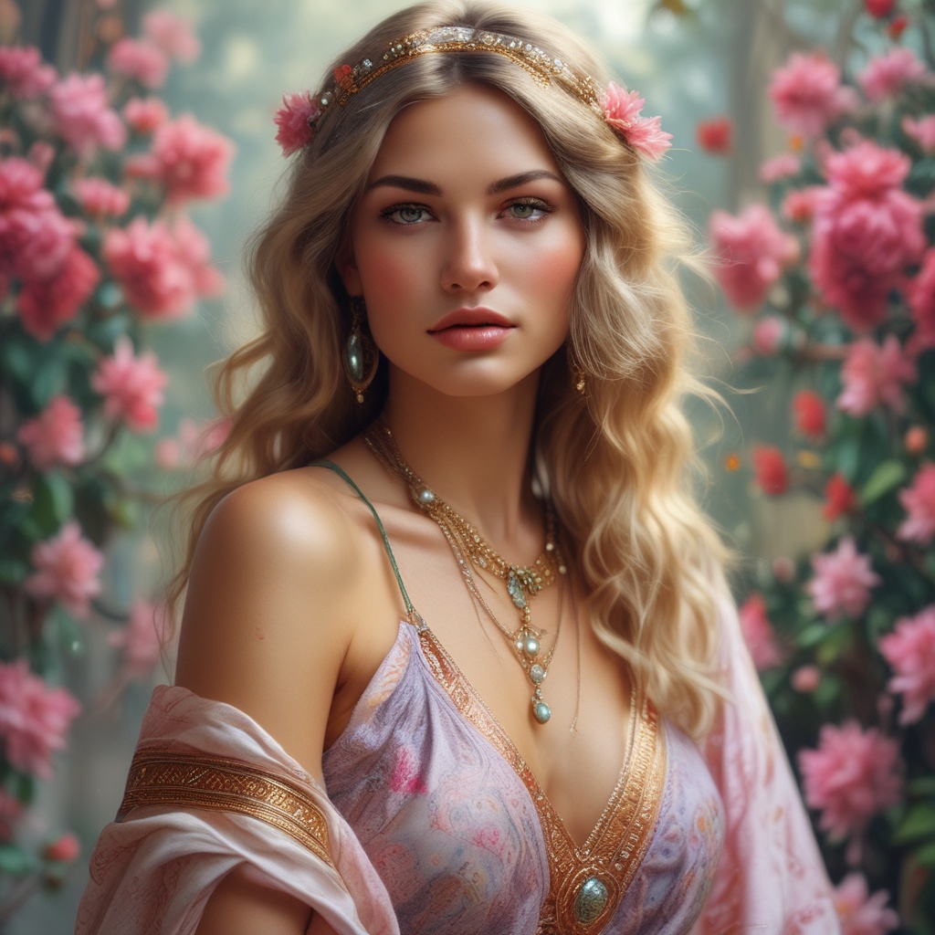 A beautiful woman